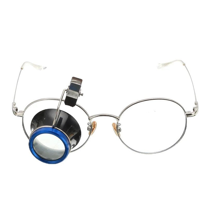 10x clip-on magnifying glass for watch tools, compact and portable for detailed watch inspection.