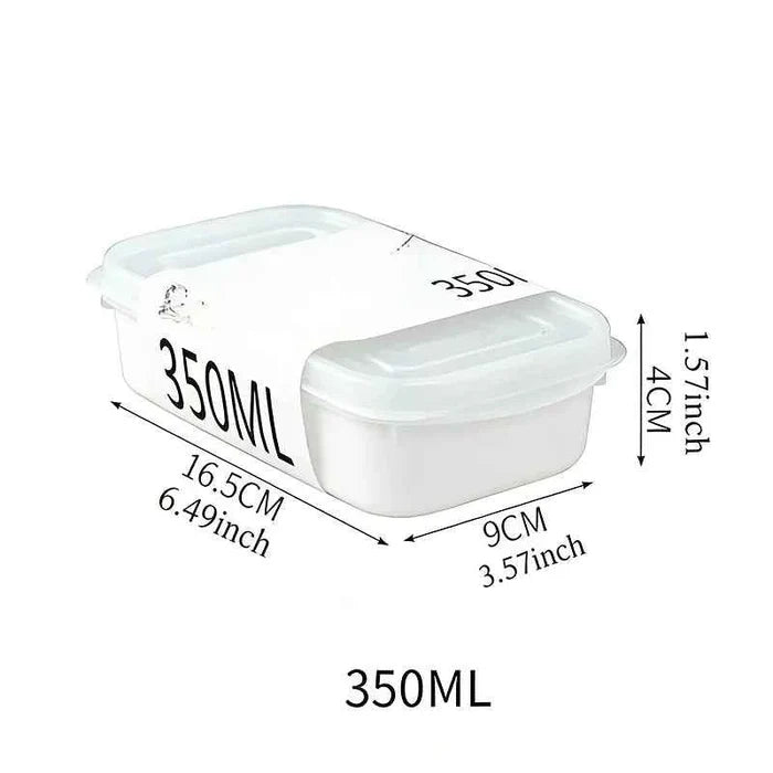 Set of 20 ShopHub NZ 350ml airtight food storage containers with secure lids for fresh food preservation and organization.