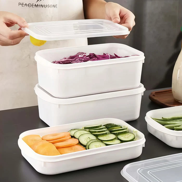 Set of 20 ShopHub NZ 350ml airtight food storage containers with lids, ideal for keeping food fresh and organized.