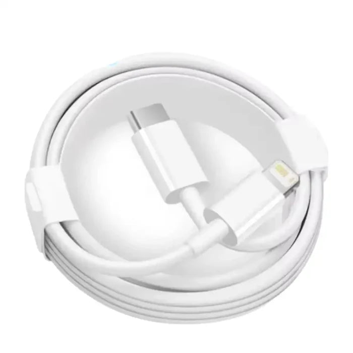 Habicare 20W PD USB-C to Lightning Charger Cable for iPhone, fast charging cable with durable design and secure connector.