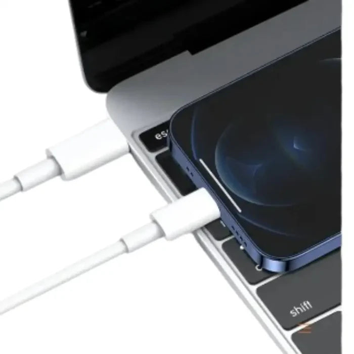Habicare 20W PD USB-C to Lightning charger cable for iPhone, fast charging and durable design.