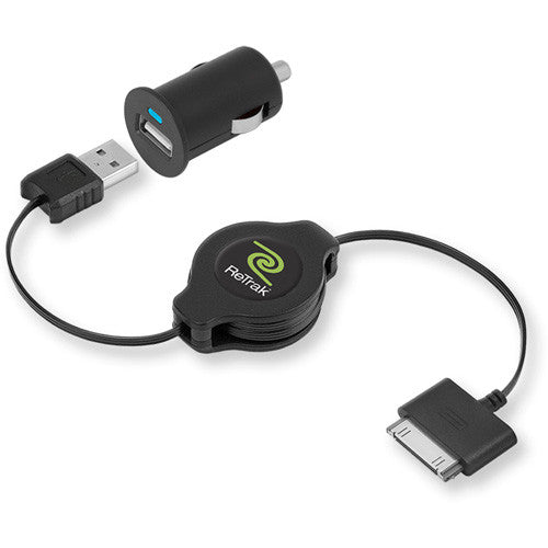 2.1 Amp Car Charger + Retracta