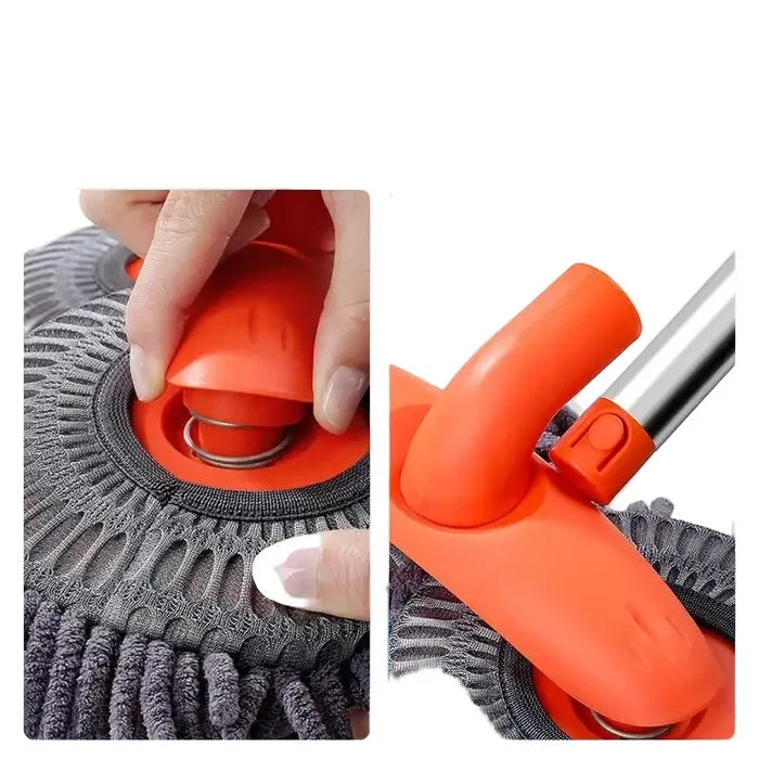 HBC Habicare 3-Section Telescopic Car Wash Mop with double brush head for easy cleaning and rinsing of vehicle surfaces