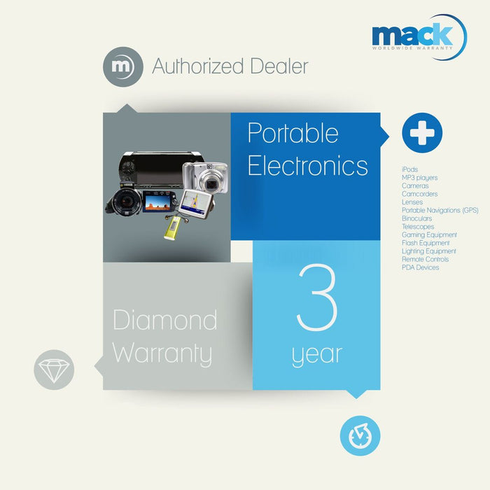 3 Year Extended Warranty - Covers Accidental Drops