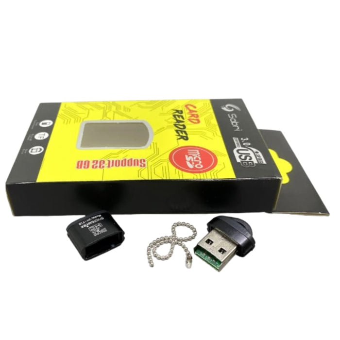 9eight5 Sabri 3.0 USB Micro SD Card Reader Adapter, compact electronics accessory for easy data transfer and storage.