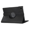 Black 360° rotating case for Samsung Galaxy Tab by 9eight5, offering versatile protection and adjustable viewing angles.