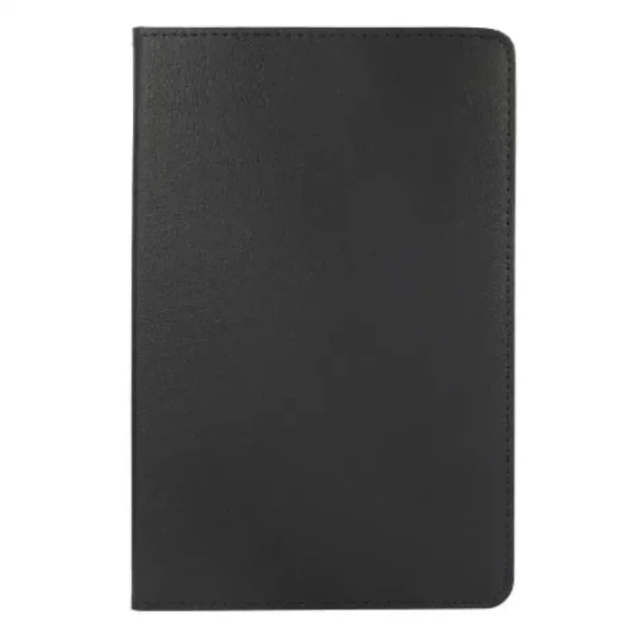 Black 360° rotating case for Samsung Galaxy Tab by 9eight5, designed for protective and versatile use.