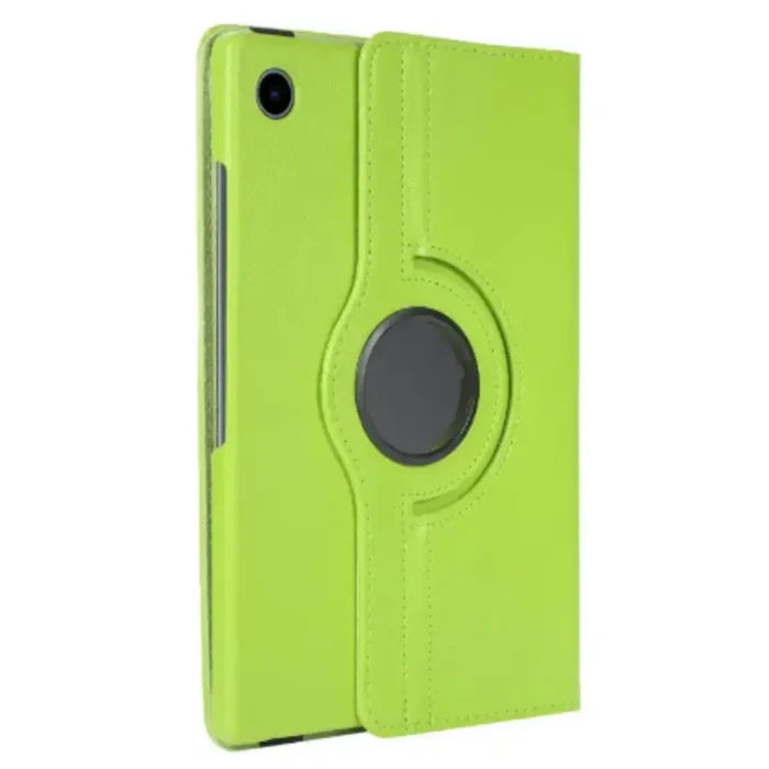 Green 360° rotating case for Samsung Galaxy Tab by 9eight5, compatible with Habicare protective tablet cover.