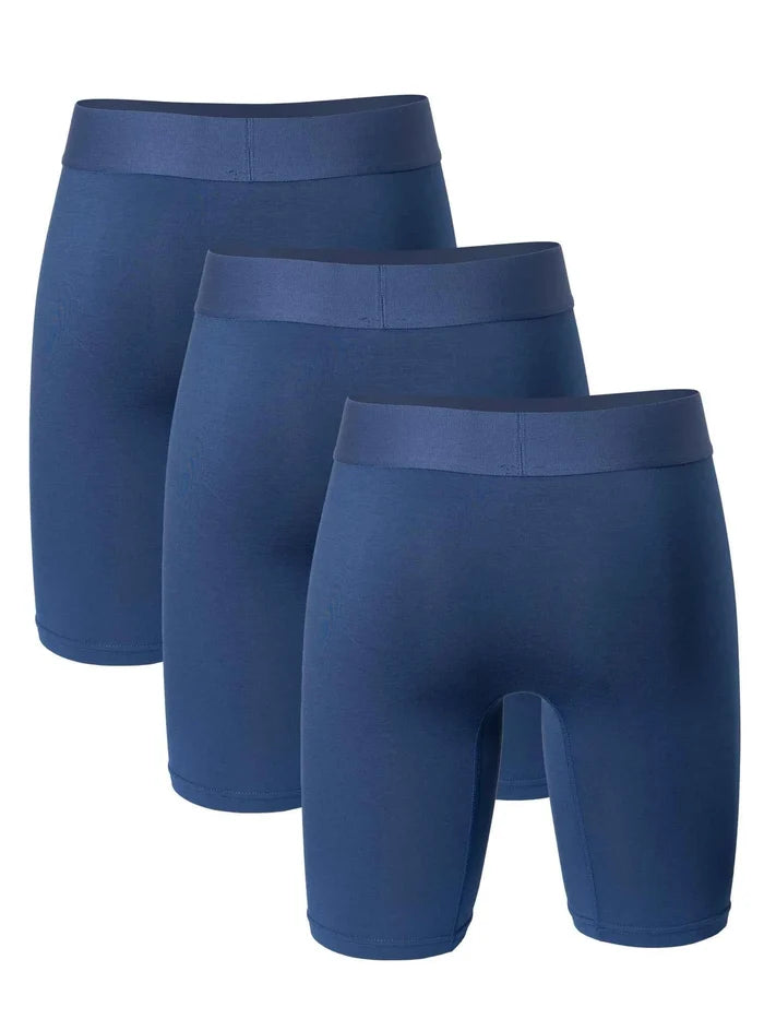 Men's breathable modal boxer shorts set with open design, comfortable fit, and lightweight fabric, ideal for everyday wear.
