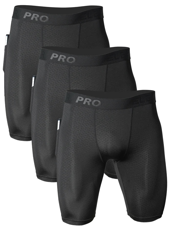 Men's boxer shorts in plus size with snake embossed pattern, side pockets, and front inner pocket, available in 1XL to 6XL.