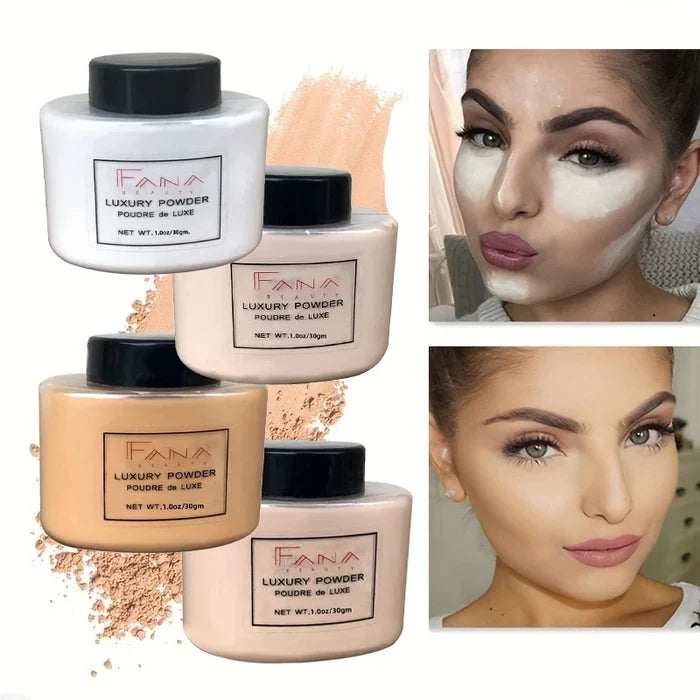 Luxury 4-color makeup powder from ShopHub NZ featuring vibrant shades and a sleek compact for versatile beauty looks.