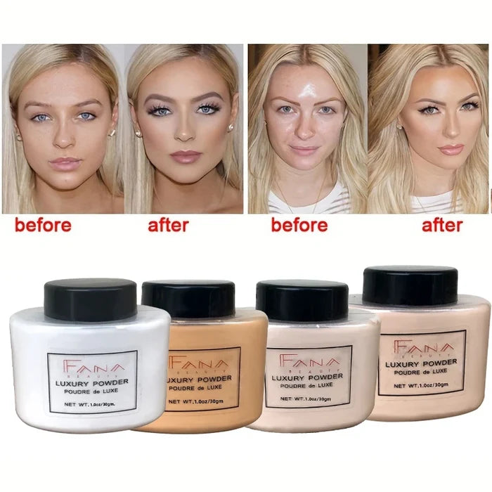 Four-color luxury powder makeup palette from ShopHub NZ featuring vibrant shades in sleek compact for versatile beauty looks.