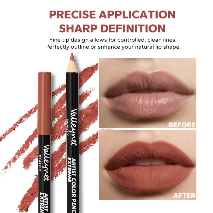 Set of four ShopHub NZ makeup lip and eyeliner pencils, featuring various shades for versatile cosmetic looks.