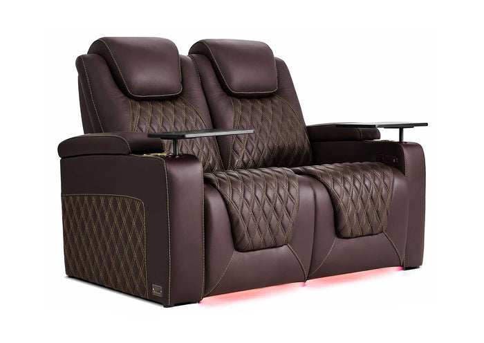 2 / Loveseat / Brown