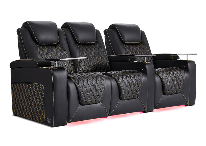 3 / Loveseat Left / Black