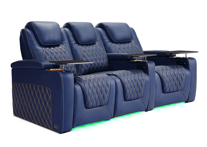 3 / Loveseat Left / Blue