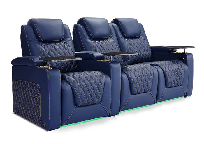 3 / Loveseat Right / Blue