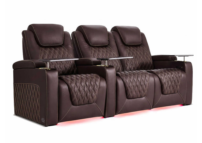 3 / Loveseat Right / Brown