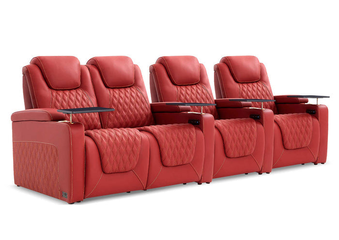 4 / Loveseat Left / Red
