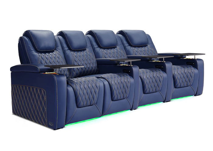4 / Loveseat Left / Blue