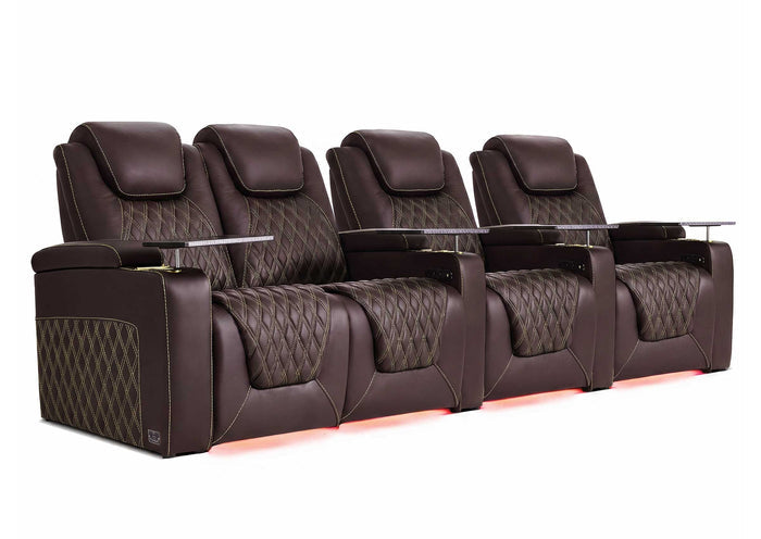 4 / Loveseat Left / Brown