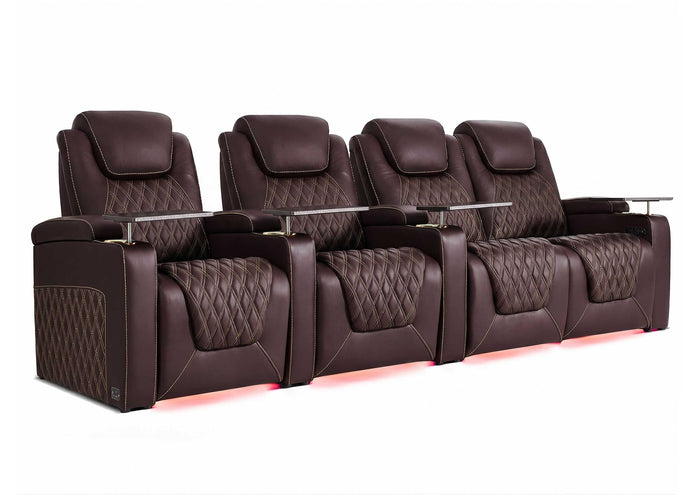 4 / Loveseat Right / Brown