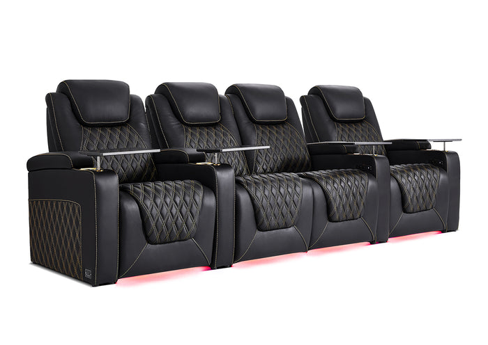4 / Loveseat Middle / Black