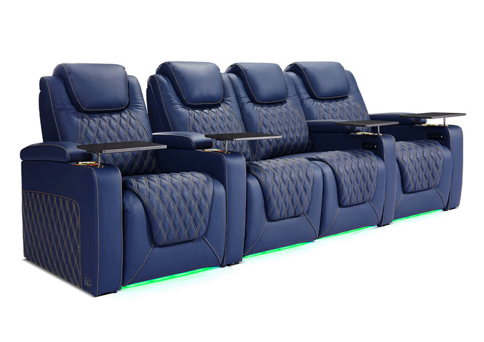 4 / Loveseat Middle / Blue