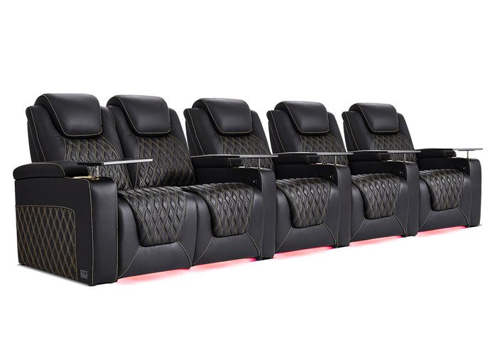 5 / Loveseat Left / Black
