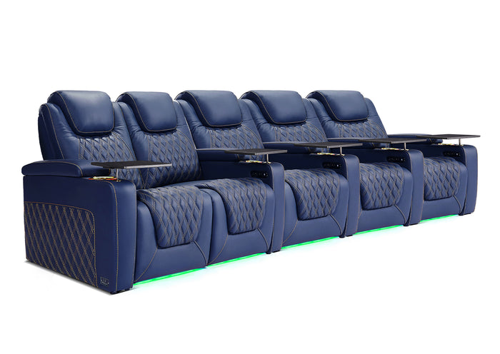 5 / Loveseat Left / Blue