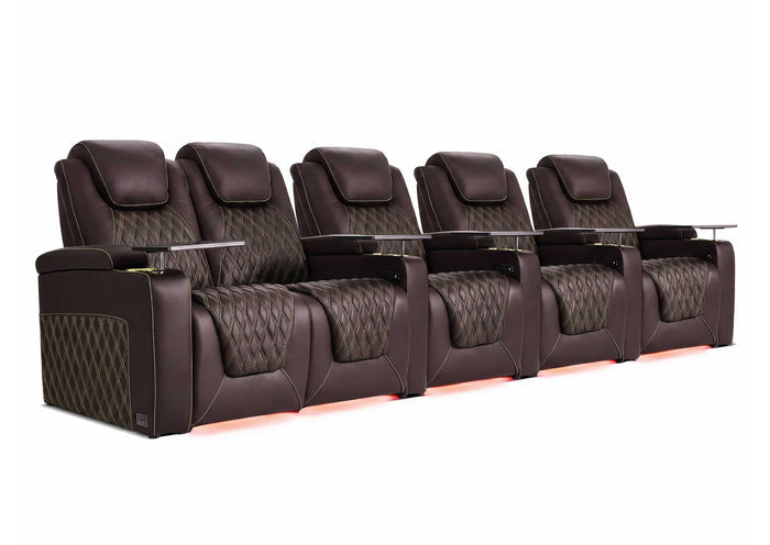 5 / Loveseat Left / Brown
