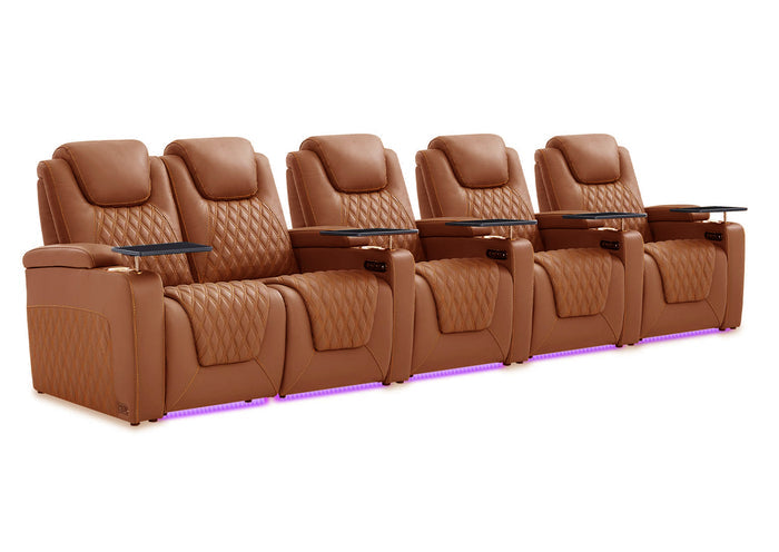 5 / Loveseat Left / Tan Oak