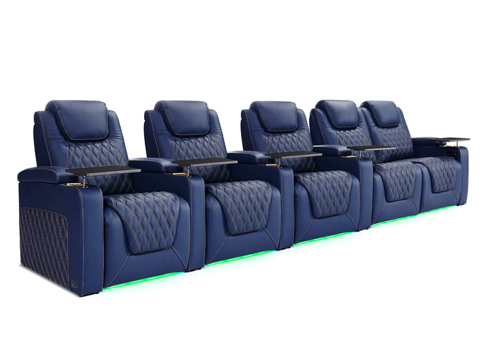 5 / Loveseat Right / Blue