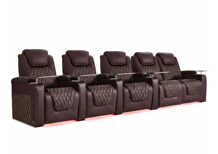 5 / Loveseat Right / Brown