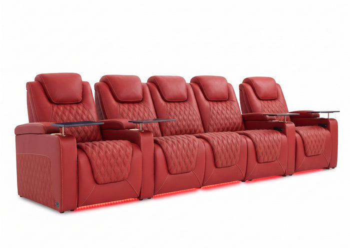 5 / Loveseat Middle / Red
