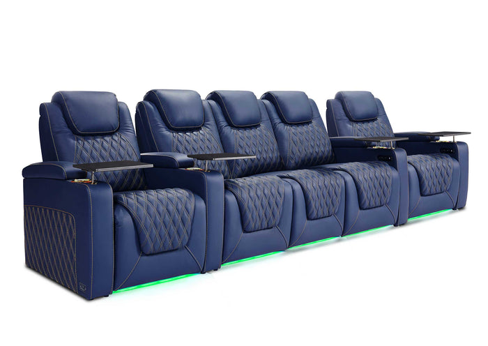 5 / Loveseat Middle / Blue