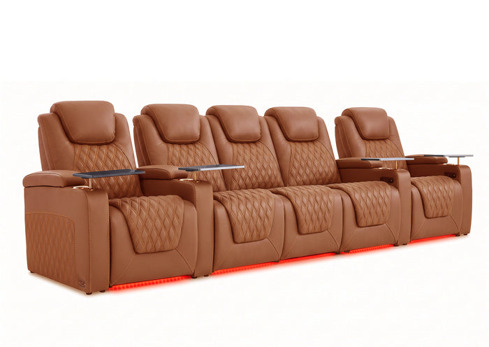 5 / Loveseat Middle / Tan Oak