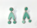 Quazi Design - Blue Paper Earrings