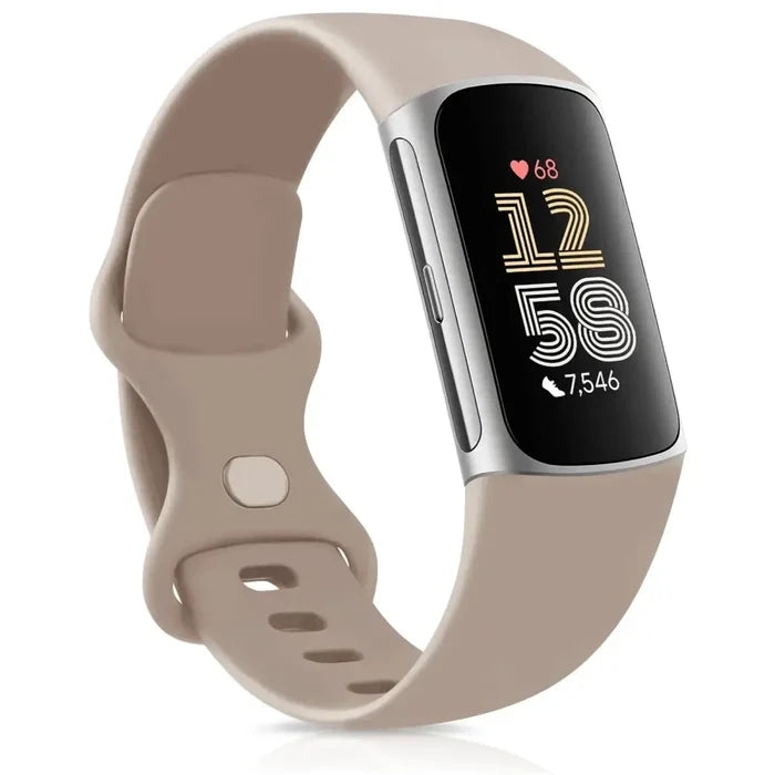 Milk Tea / Small / Fitbit Charge 5