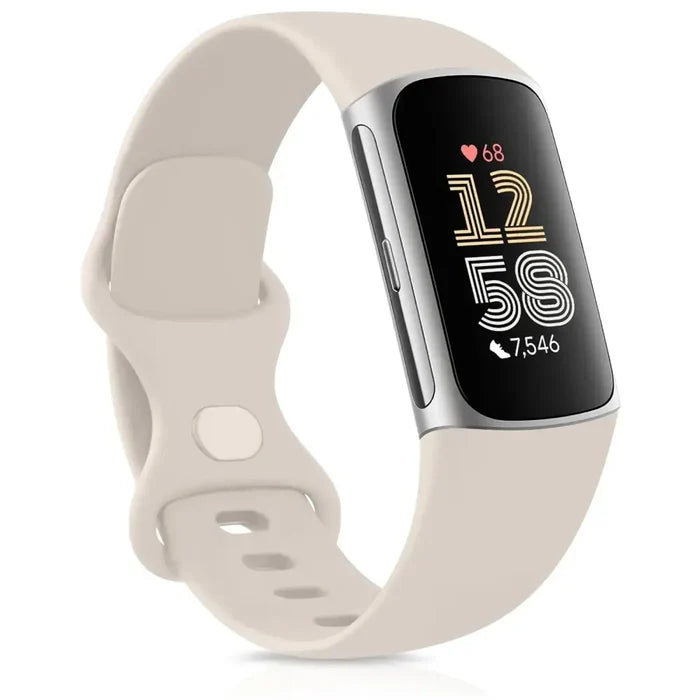 Starlight / Small / Fitbit Charge 5