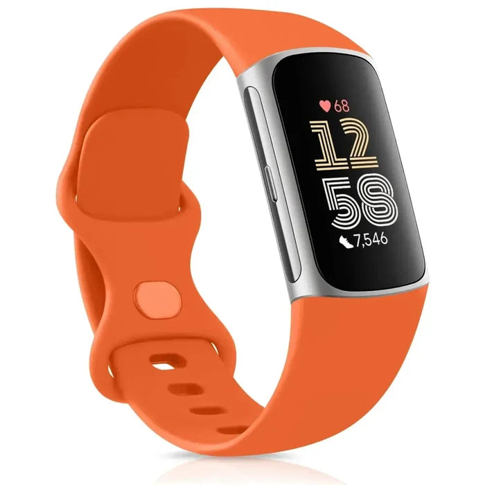 Orange / Small / Fitbit Charge 5