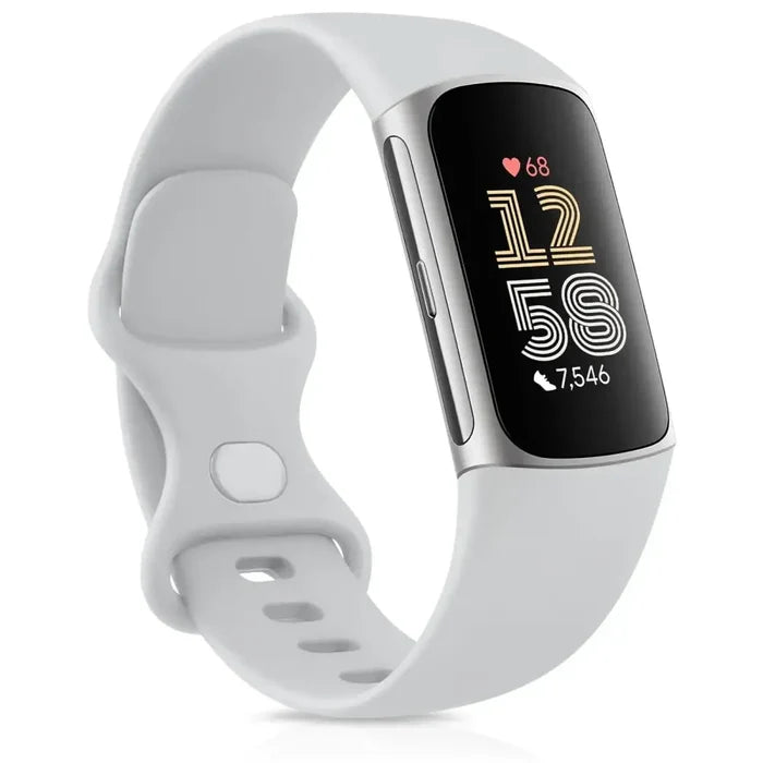 Habicare adjustable TWS strap for Fitbit Charge 5/6 in multiple colors and sizes, designed for a comfortable fit.
