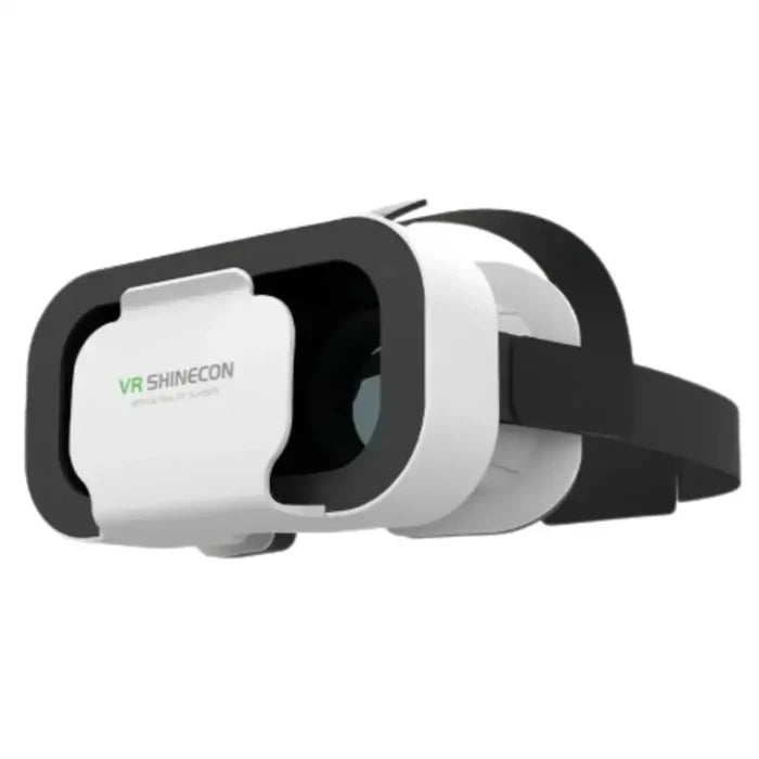 Habicare 9eight5 adjustable VR glasses for immersive movies and gaming experiences, featuring comfortable fit and modern design.