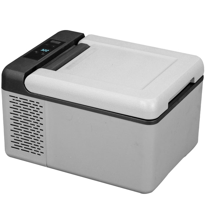Adventure-Ready 10 Qt Portable 12V Car Fridge & Freezer with APP Control