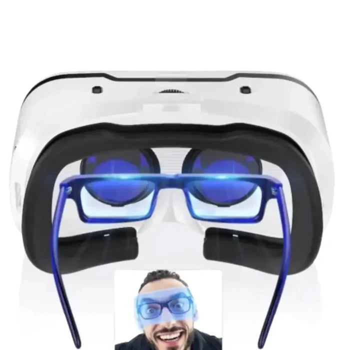 Habicare 9eight5 all-in-one VR glasses 3D gaming headset with comfortable head strap and integrated display for immersive virtual reality gaming