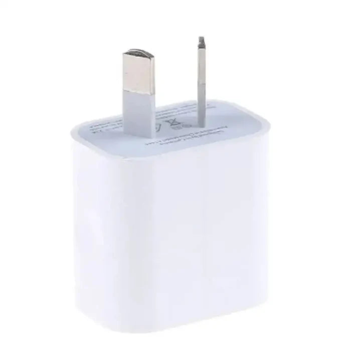 Habicare 9eight5 AU plug 5V 2A dual USB charger with two USB ports for charging devices.
