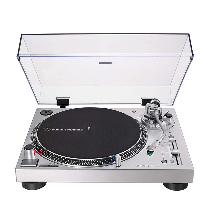 Audio Technica AT-LP120XUSB Manual Direct Drive USB Turntable, Silver
