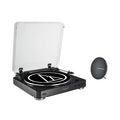 Audio Technica AT-LP60SPBT Wireless Turntable & Speaker Bundle, Black