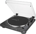 Audio Technica AT-LP60X Fully Automatic Belt-Drive Stereo Turntable, Black