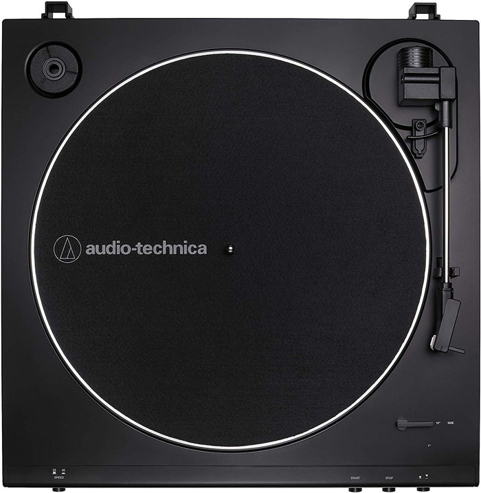 Audio Technica AT-LP60X Fully Automatic Belt-Drive Stereo Turntable, Black
